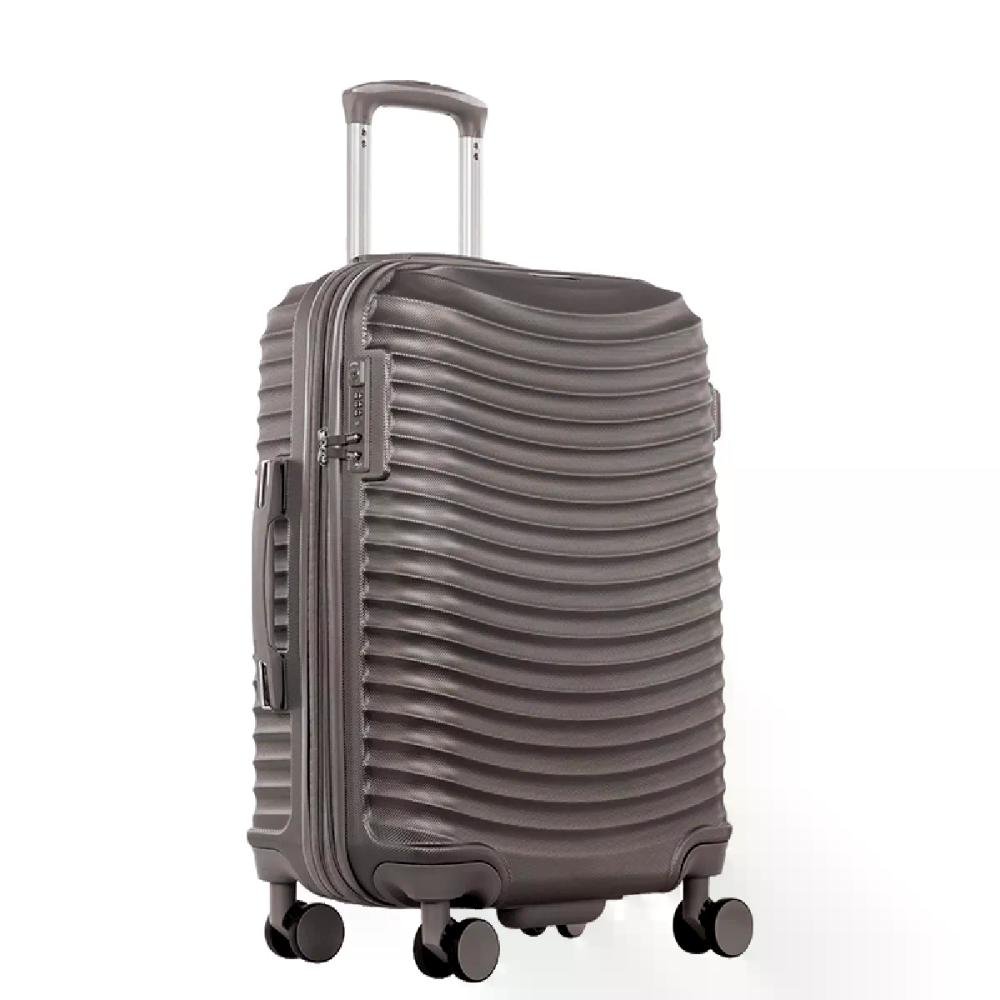 Mala Média 23kg Expansível TSA Giro 360º ABS Vega 3T Sestini Taupe 3