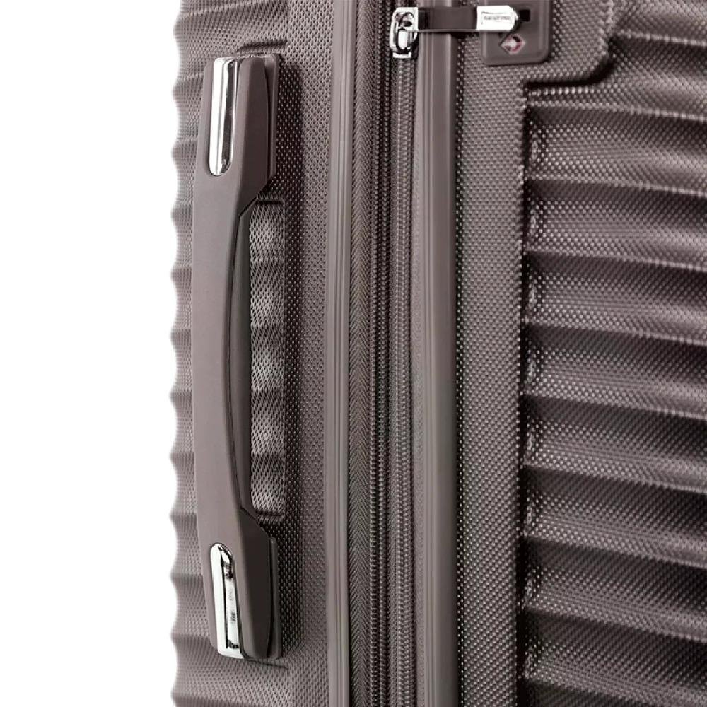 Mala Média 23kg Expansível TSA Giro 360º ABS Vega 3T Sestini Taupe 7