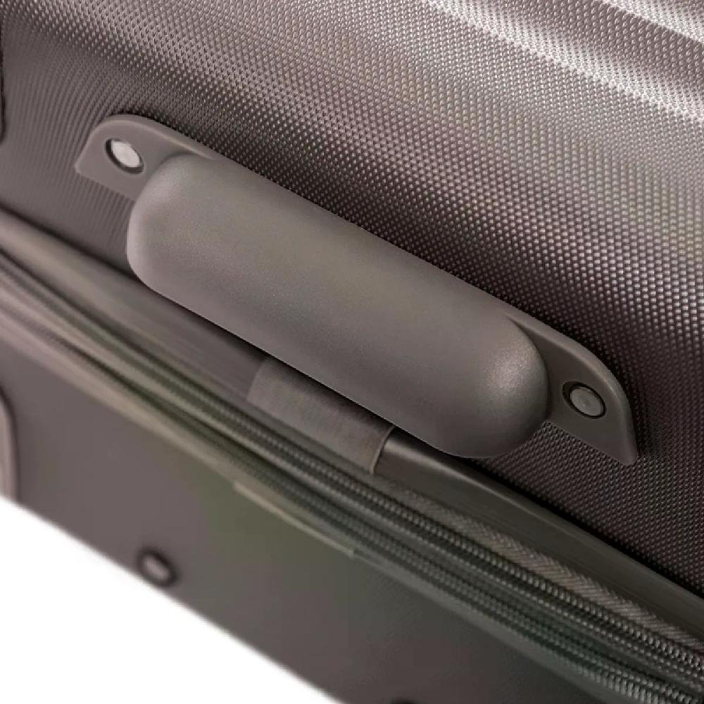 Mala Média 23kg Expansível TSA Giro 360º ABS Vega 3T Sestini Taupe 8