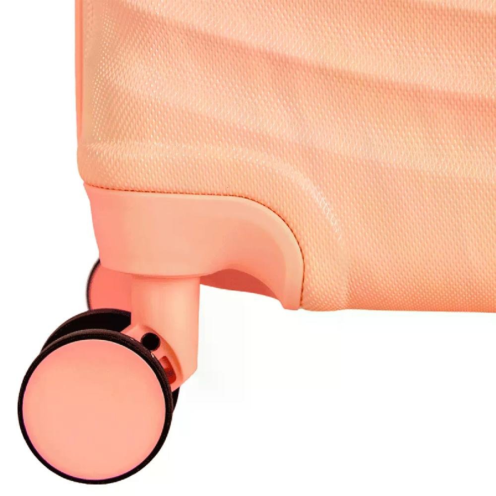 Mala Média 23kg Expansível TSA Giro 360º ABS Vega 3T Sestini Coral 11