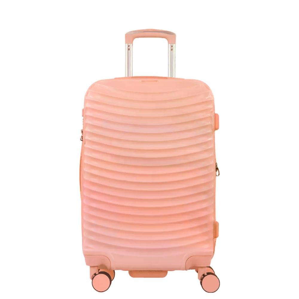 Mala Média 23kg Expansível TSA Giro 360º ABS Vega 3T Sestini Coral 12