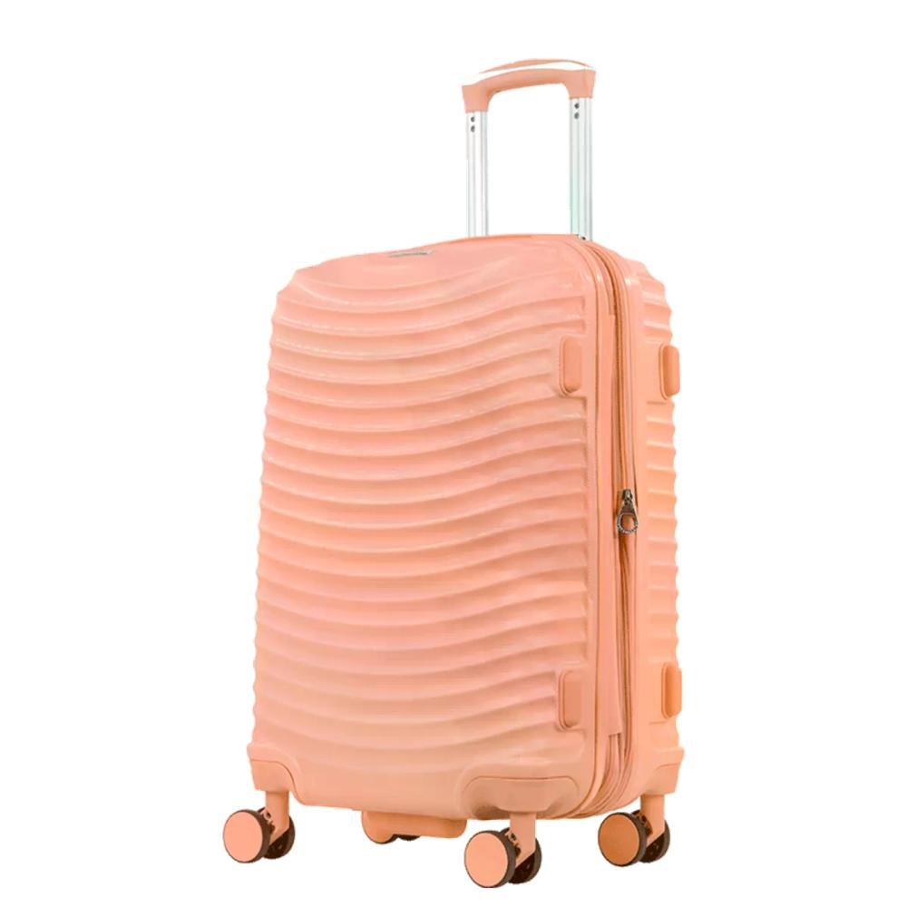 Mala Média 23kg Expansível TSA Giro 360º ABS Vega 3T Sestini Coral 14