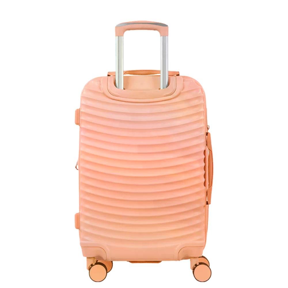 Mala Média 23kg Expansível TSA Giro 360º ABS Vega 3T Sestini Coral 15