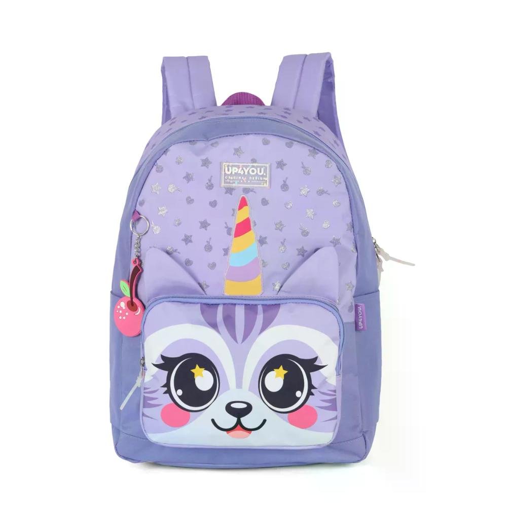 Mochila Escolar Juvenil Bichos Fofos Up4you