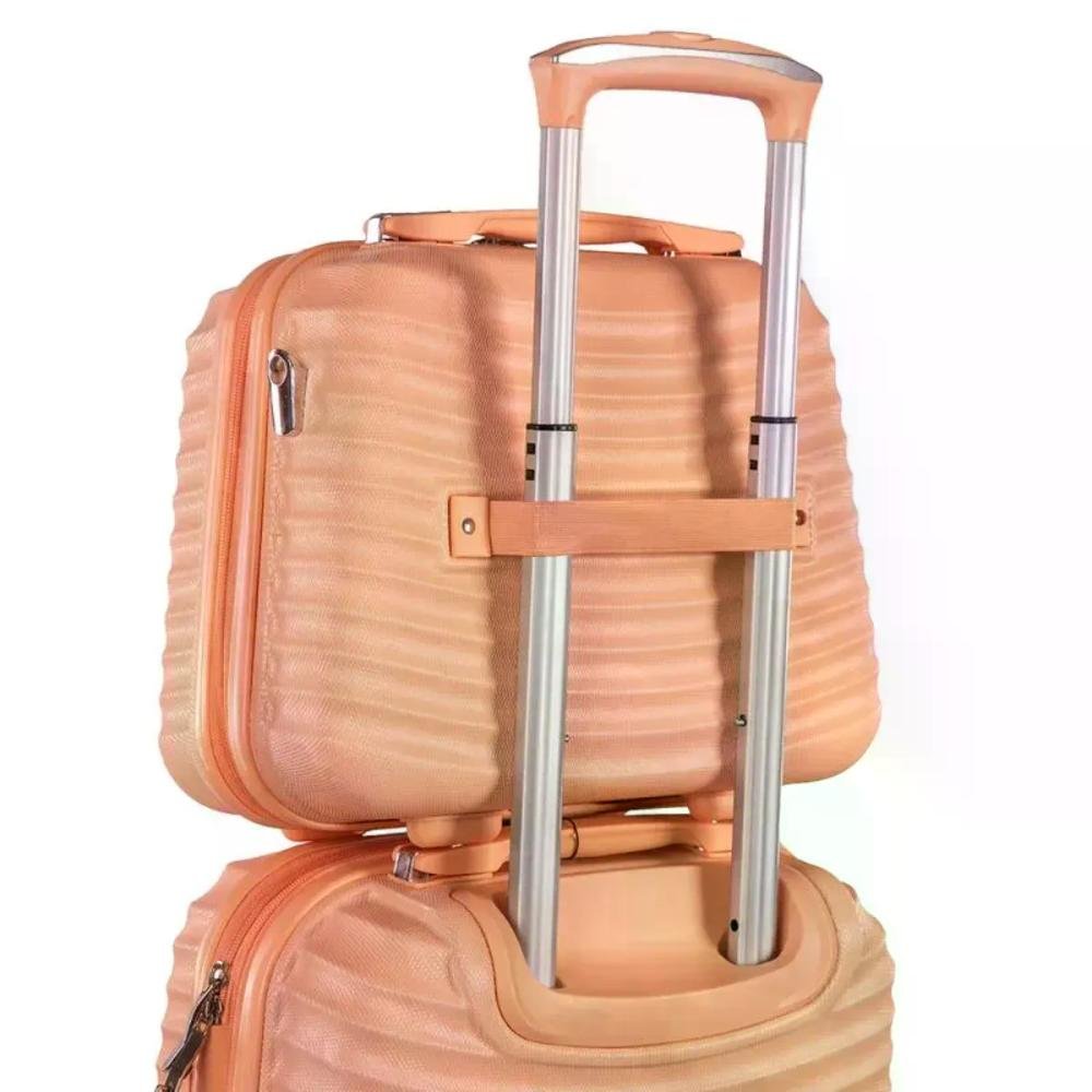 Frasqueira de Viagem Vega 3T ABS Sestini Salmão 2