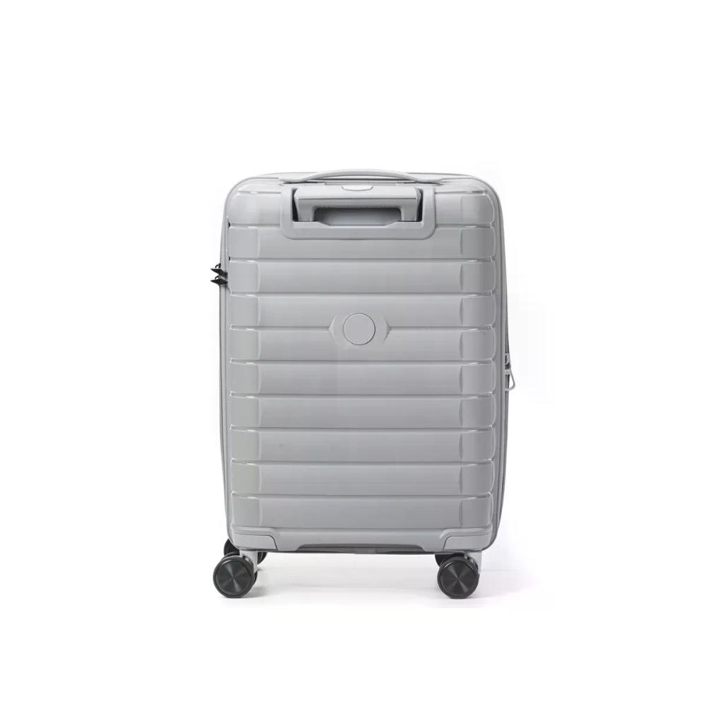Mala Bordo 10kg Polipropileno Giro 360º Everest Travel Blue Cinza 3