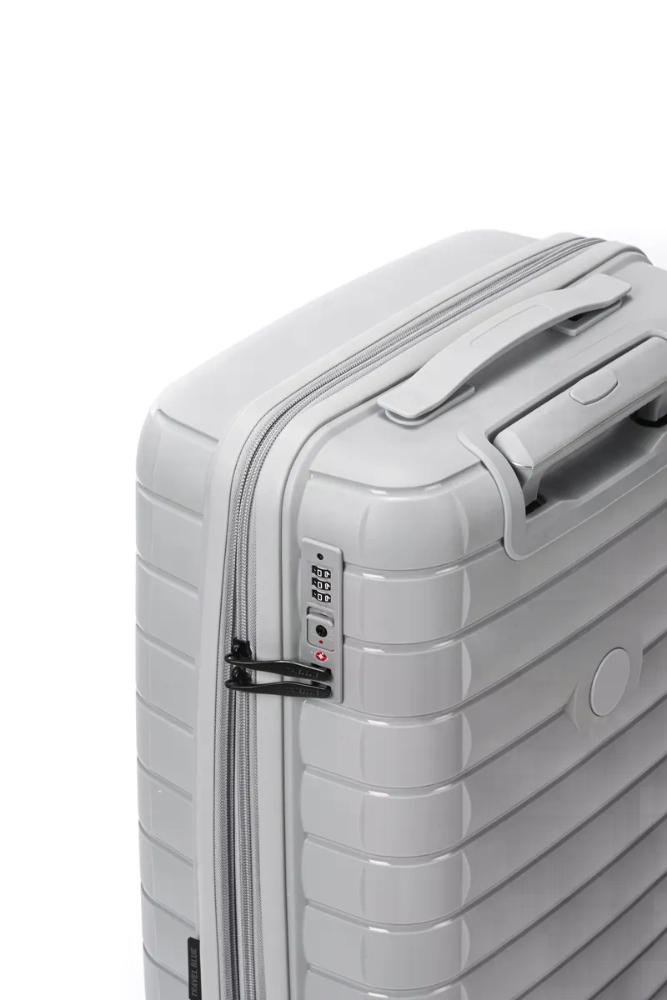 Mala Bordo 10kg Polipropileno Giro 360º Everest Travel Blue Cinza 7