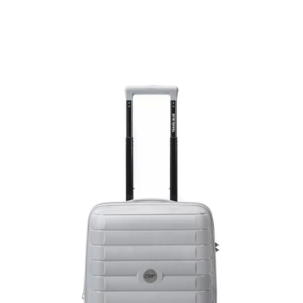 Mala Bordo 10kg Polipropileno Giro 360º Everest Travel Blue Cinza 8