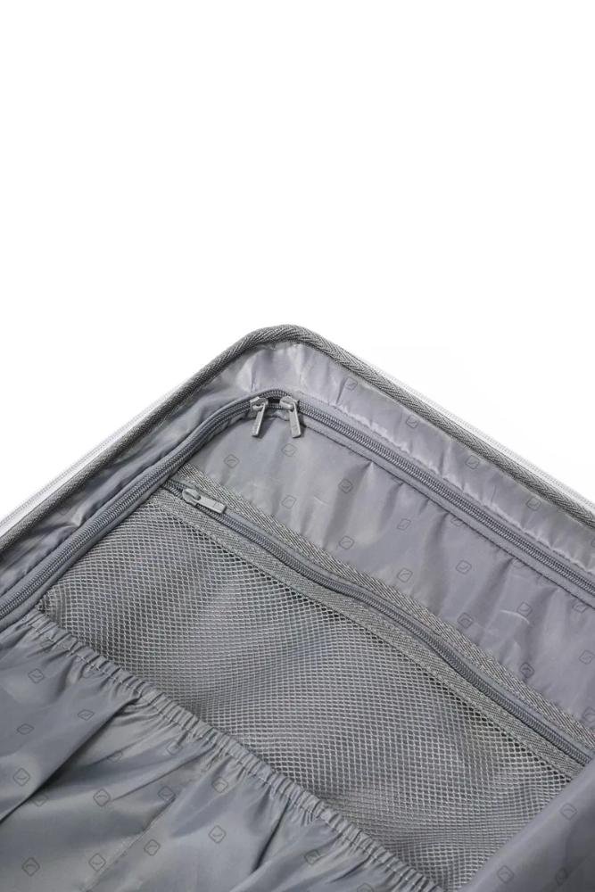 Mala Bordo 10kg Polipropileno Giro 360º Everest Travel Blue Cinza 10