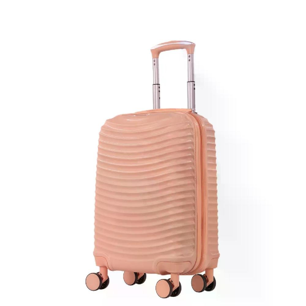 Mala Pequena de bordo 10kg TSA Giro 360º Vega 3T Sestini Salmão 4