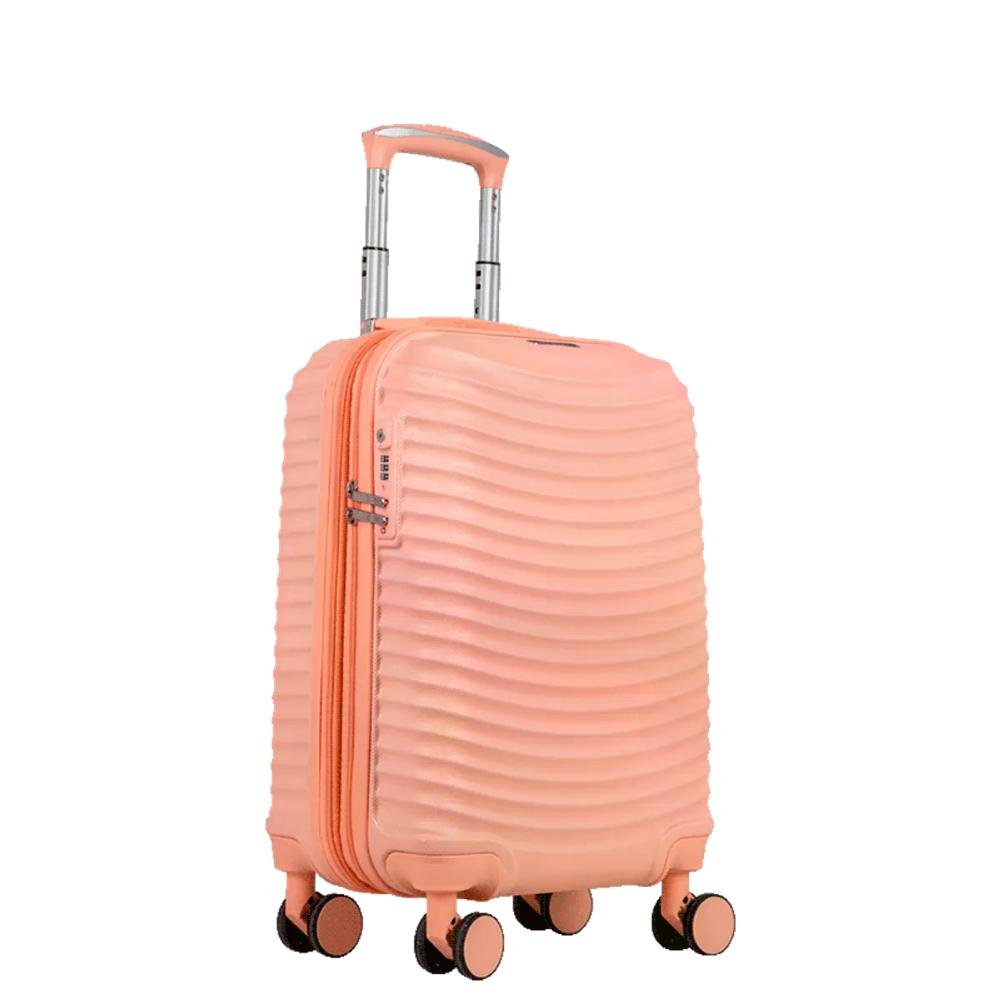 Mala Pequena de bordo 10kg TSA Giro 360º Vega 3T Sestini Salmão 9