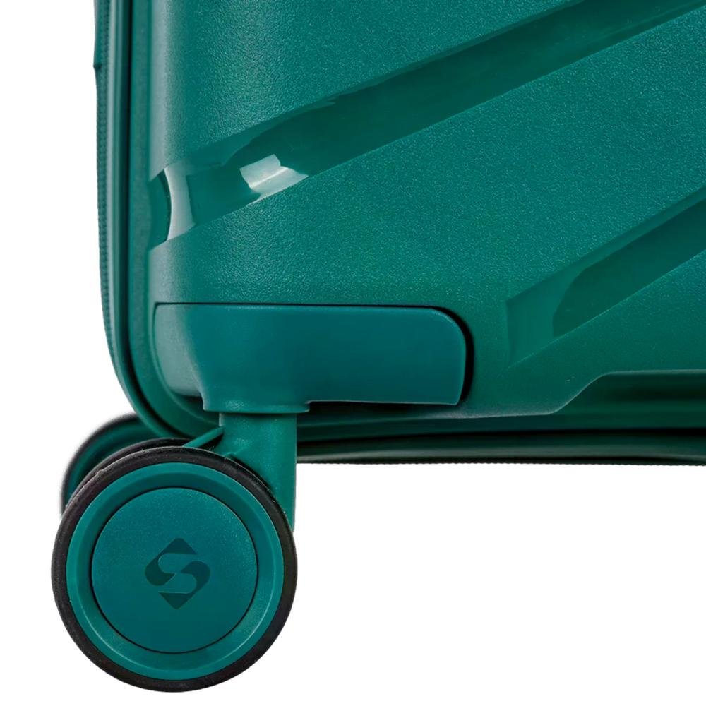 Mala Bordo 10 kg Rodas 360° Polipropileno Supreme Sestini Verde 13