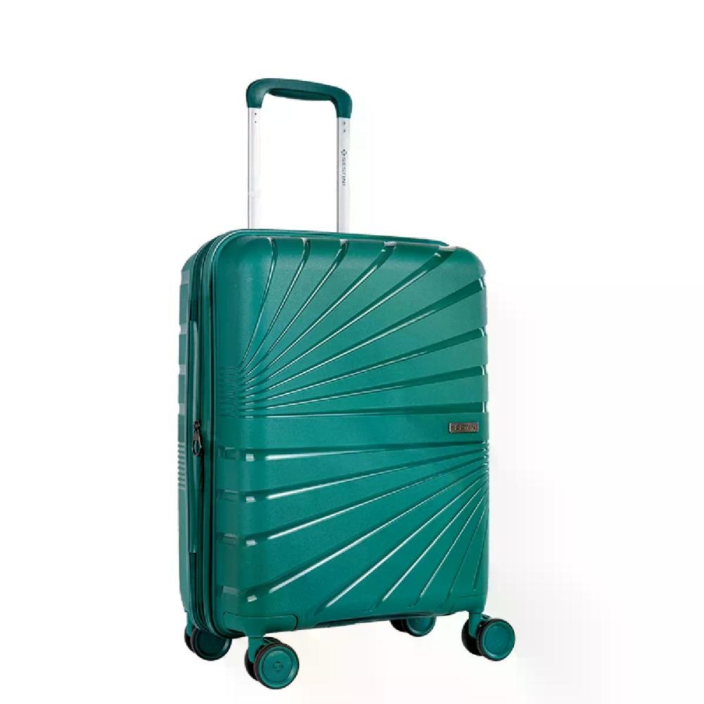 Mala Bordo 10 kg Rodas 360° Polipropileno Supreme Sestini Verde 3