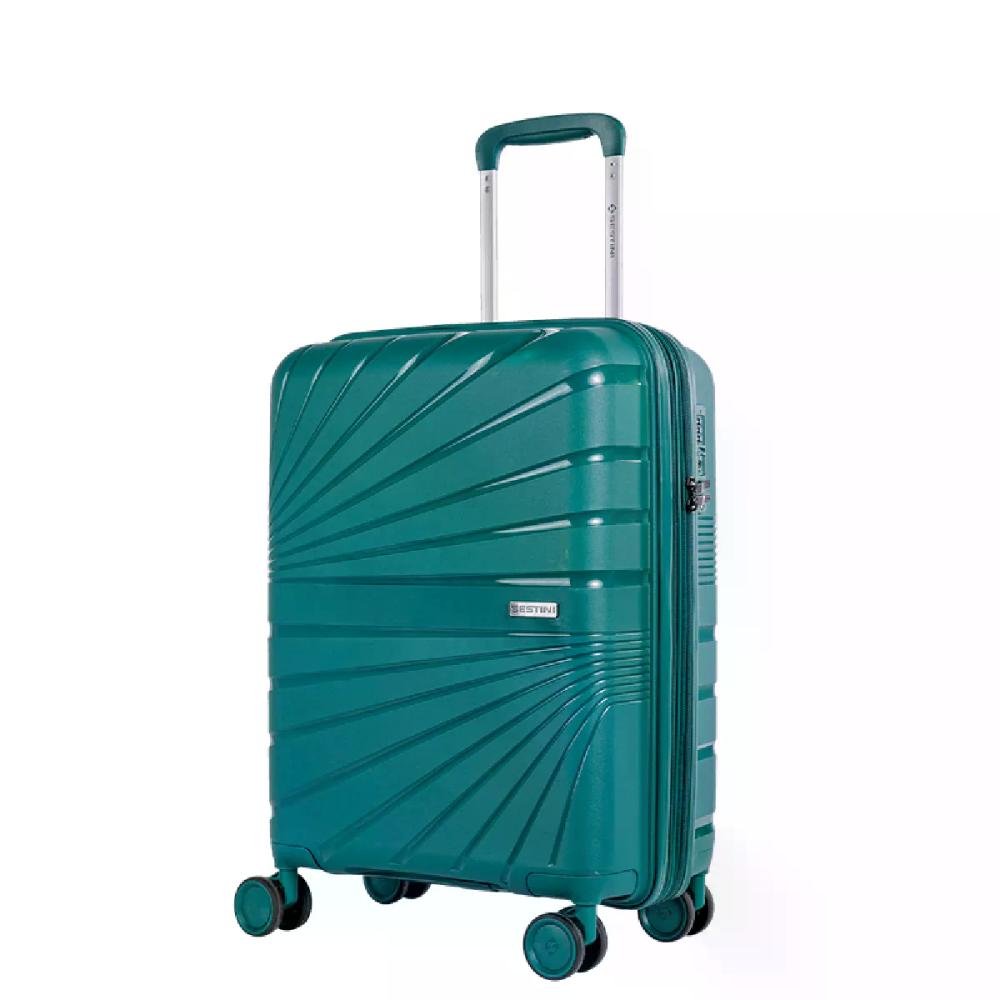 Mala Bordo 10 kg Rodas 360° Polipropileno Supreme Sestini Verde 4