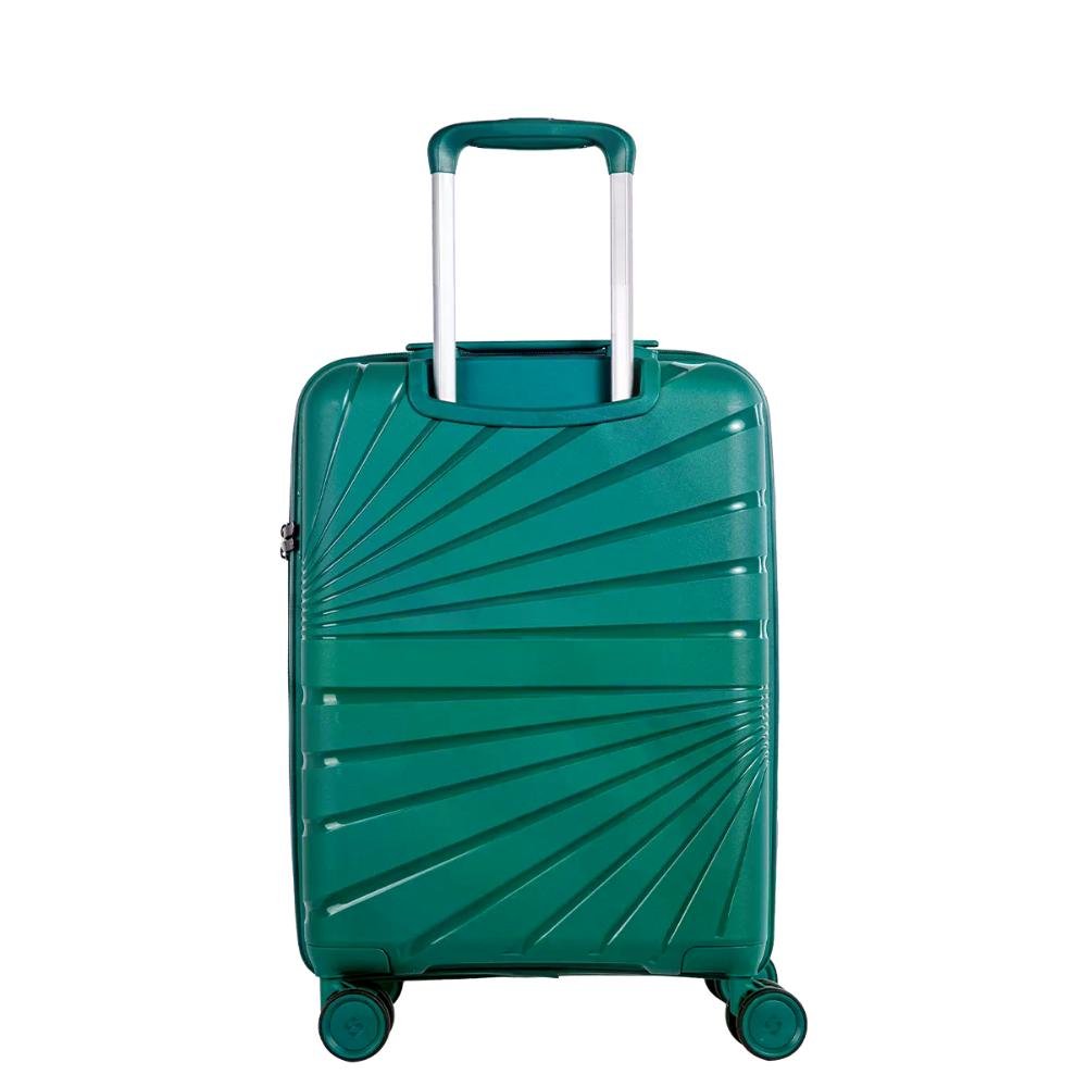 Mala Bordo 10 kg Rodas 360° Polipropileno Supreme Sestini Verde 10
