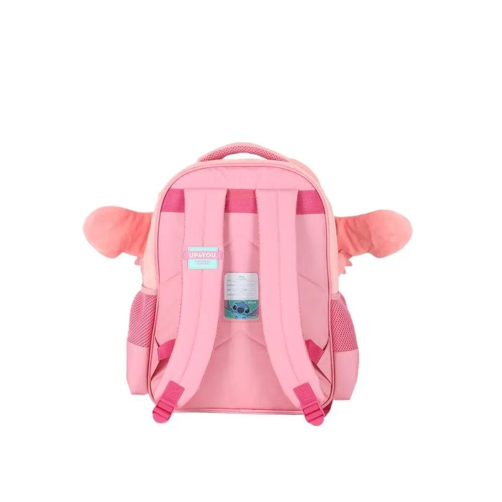Mochila Escolar Infantil Pelúcia Stitch Up4you Rosa 2