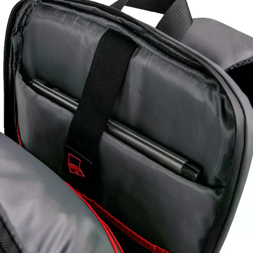 Mochila Notebook 15" Grande 2 Compartimentos Dry Sestini  Cinza 5