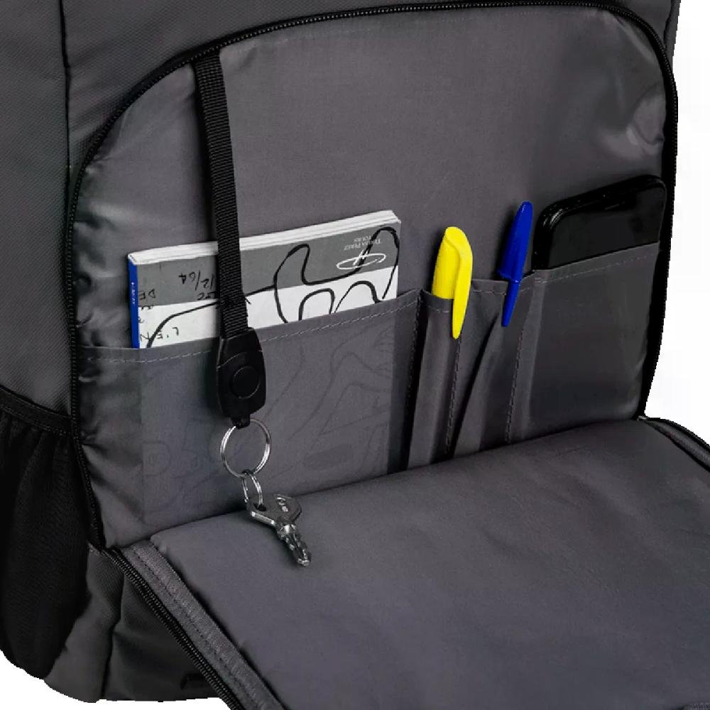 Mochila Notebook 15" Grande 2 Compartimentos Dry Sestini  Cinza 7