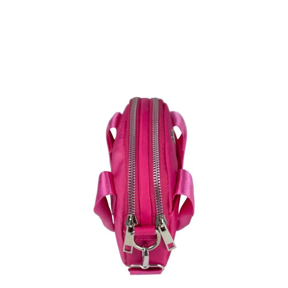 Bolsa Mão Nylon LPN0037 Le Postiche Rosa 7