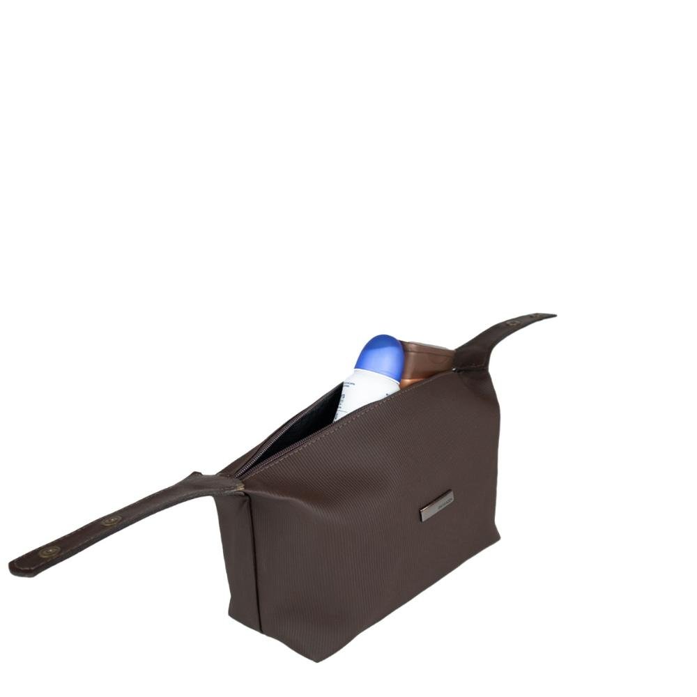 Necessaire Masculina Média EX1100 Stradda Marrom 4