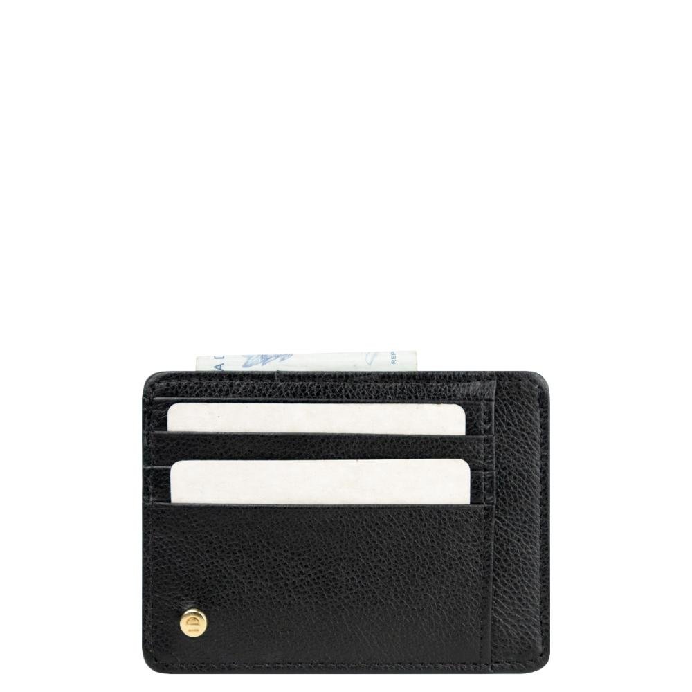 Porta Cartão Couro Feminino 2911252 Le Postiche Preto 2