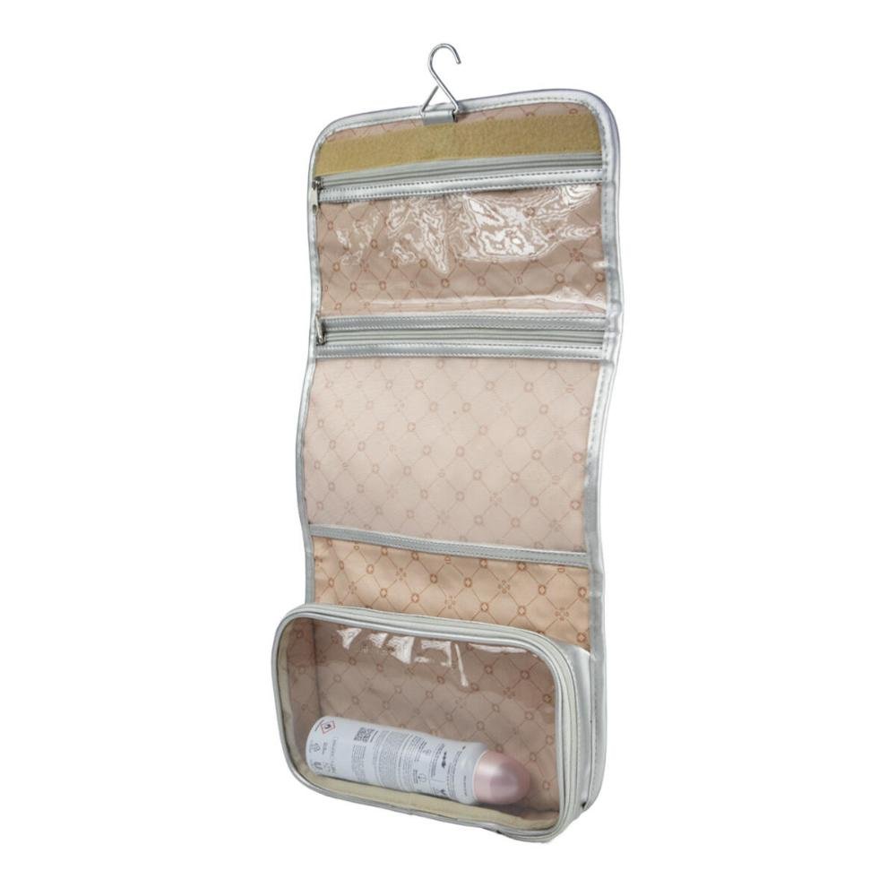 Necessaire Rocambole Diamond Matelassê Le Postiche Cinza 4
