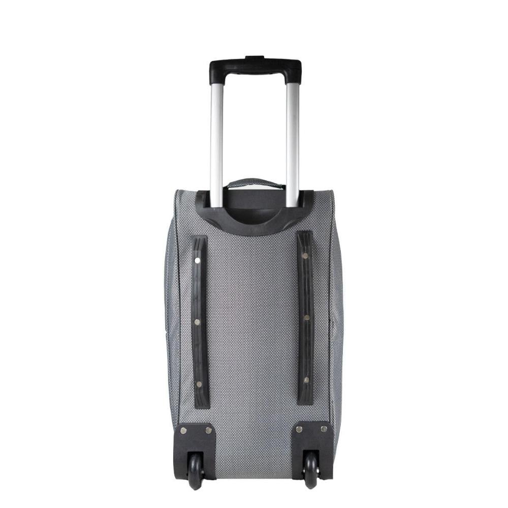 Bolsa de Viagem com Rodas Fixas LZS1U08 Santino Cinza 11