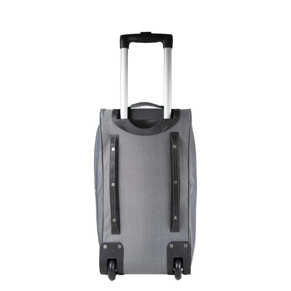 Bolsa de Viagem com Rodas Fixas LZS1U08 Santino Cinza 5
