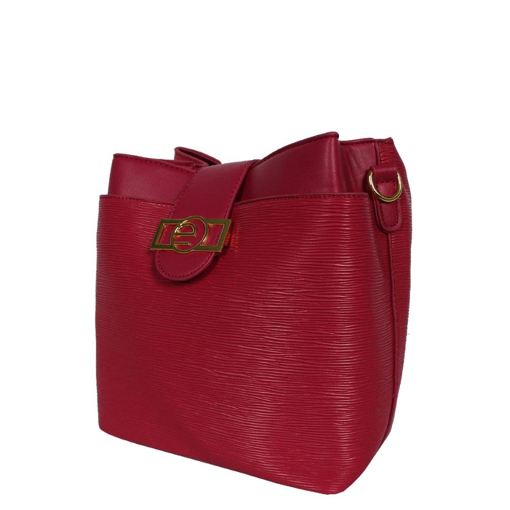 Bolsa Transversal Detail W23M18 Le Postiche Vermelho 2