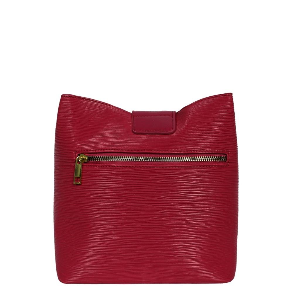 Bolsa Transversal Detail W23M18 Le Postiche Vermelho 3