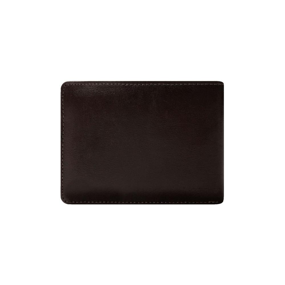 Carteira Masculina Couro Casual Line Stradda Marrom 7