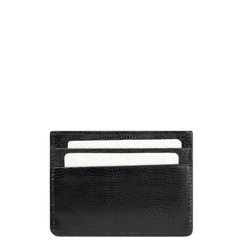 Porta Cartão Couro Feminino Iguana 15611657 Le Postiche Preto 6