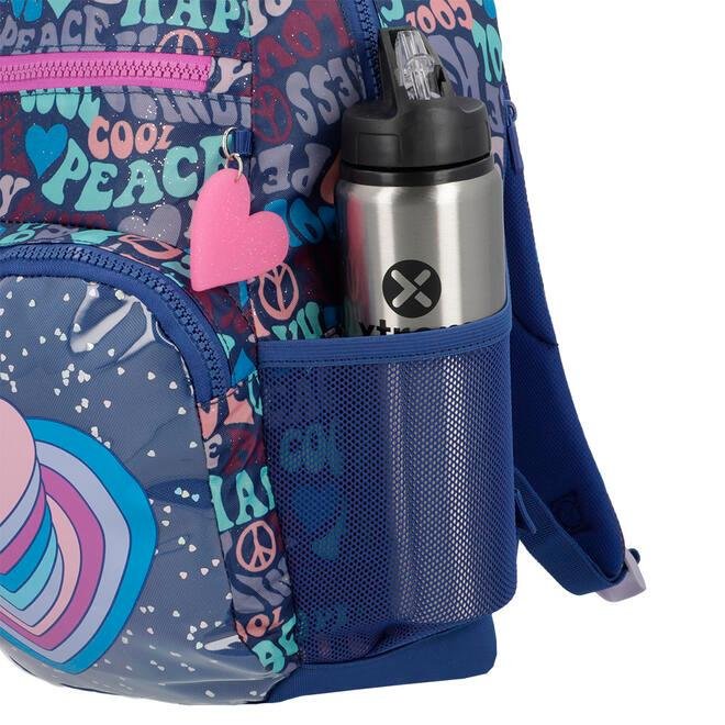 Mochila Infantil Bolt Corações 151063-A442 Xtrem Azul 6