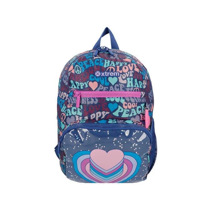 Mochila Infantil Bolt Corações 151063-A442 Xtrem Azul 7