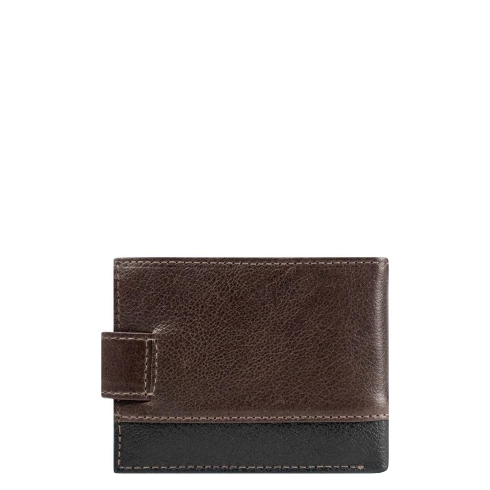 Carteira Couro Masculina Napoli Lingueta L838250 Stradda Marrom 2