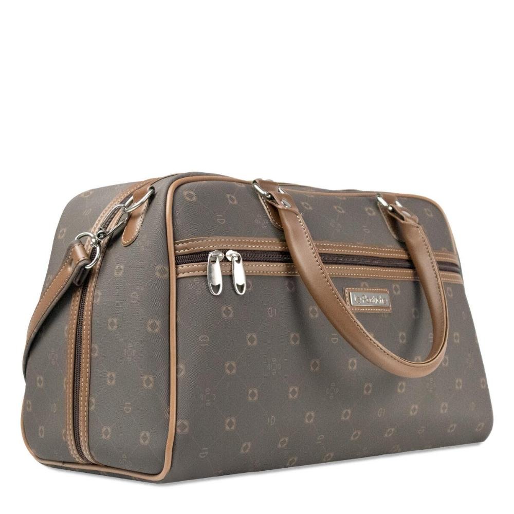 Bolsa Sacola Monograma LP25 Lansay Marrom 11