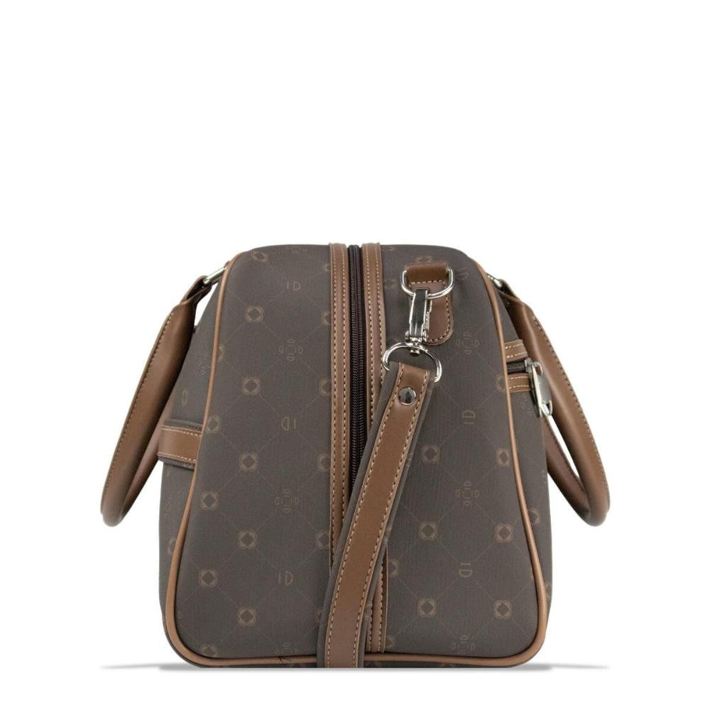 Bolsa Sacola Monograma LP25 Lansay Marrom 12