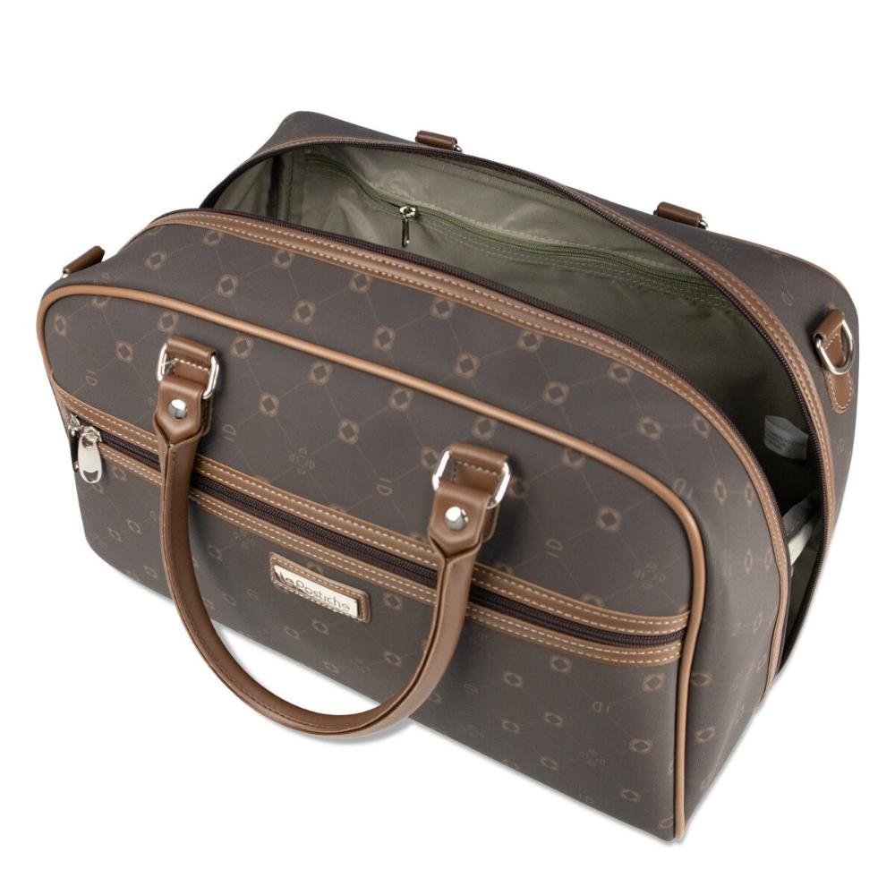 Bolsa Sacola Monograma LP25 Lansay Marrom 13