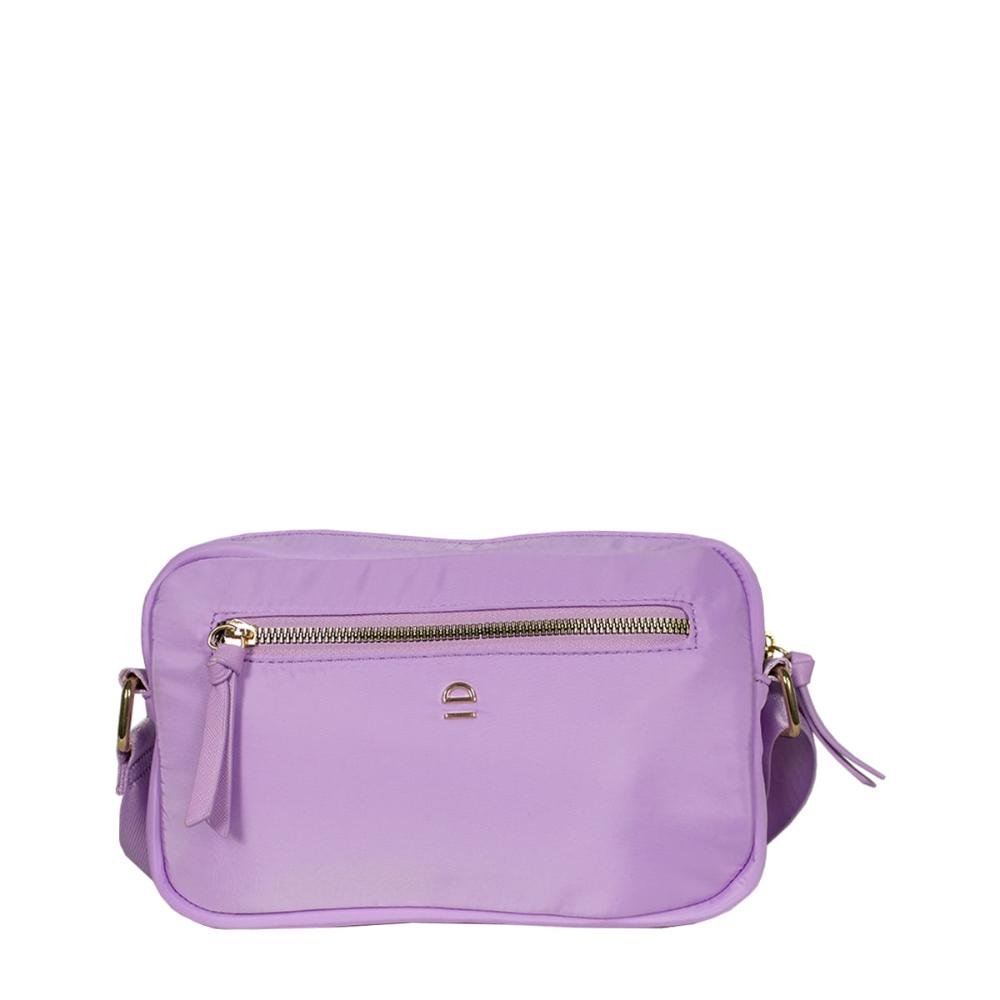 Bolsa Transversal Sport Nylon Two Le Postiche Lilás 5