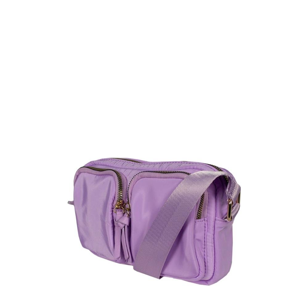 Bolsa Transversal Sport Nylon Two Le Postiche Lilás 6