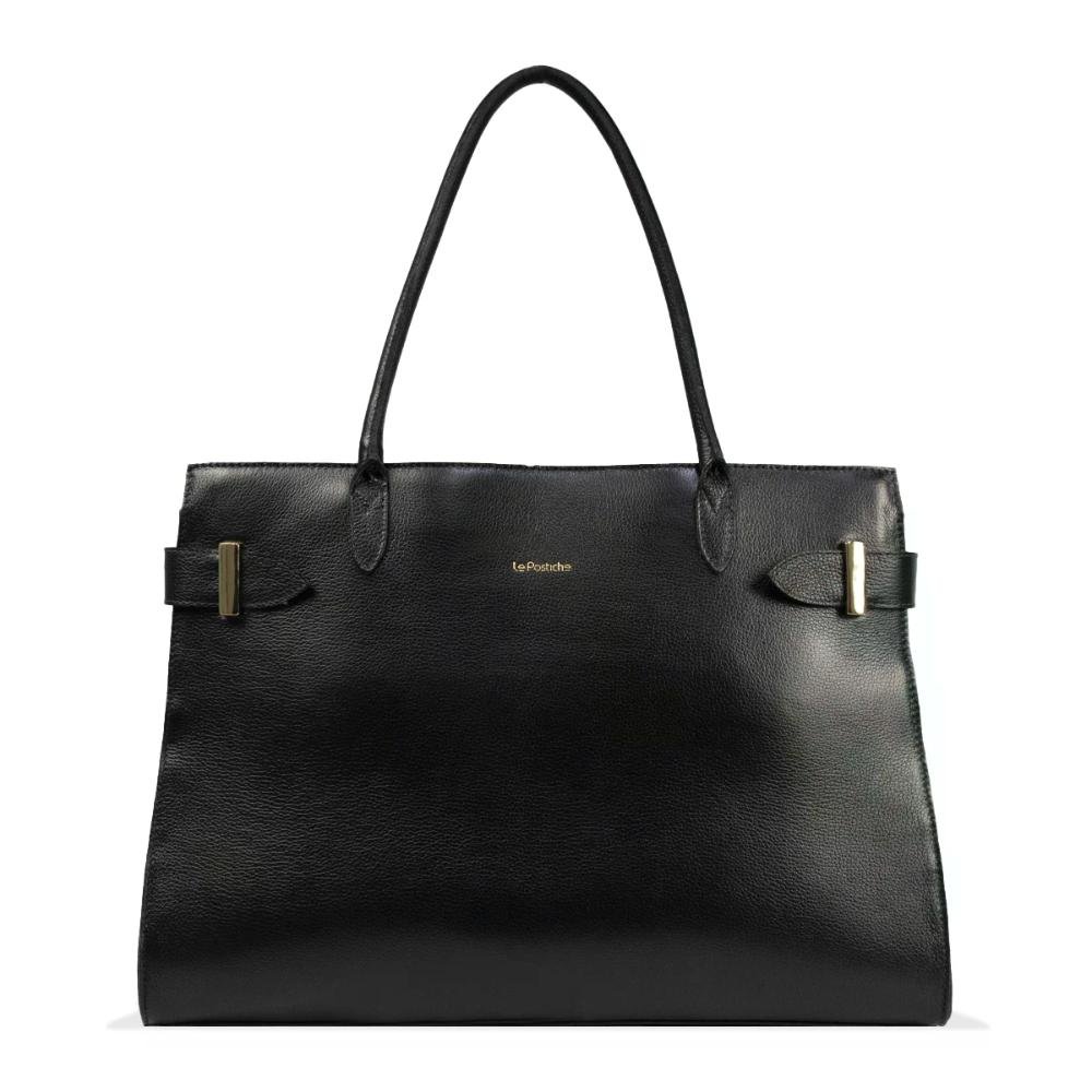 Bolsa Feminina Tote de Ombro em Couro Le Postiche