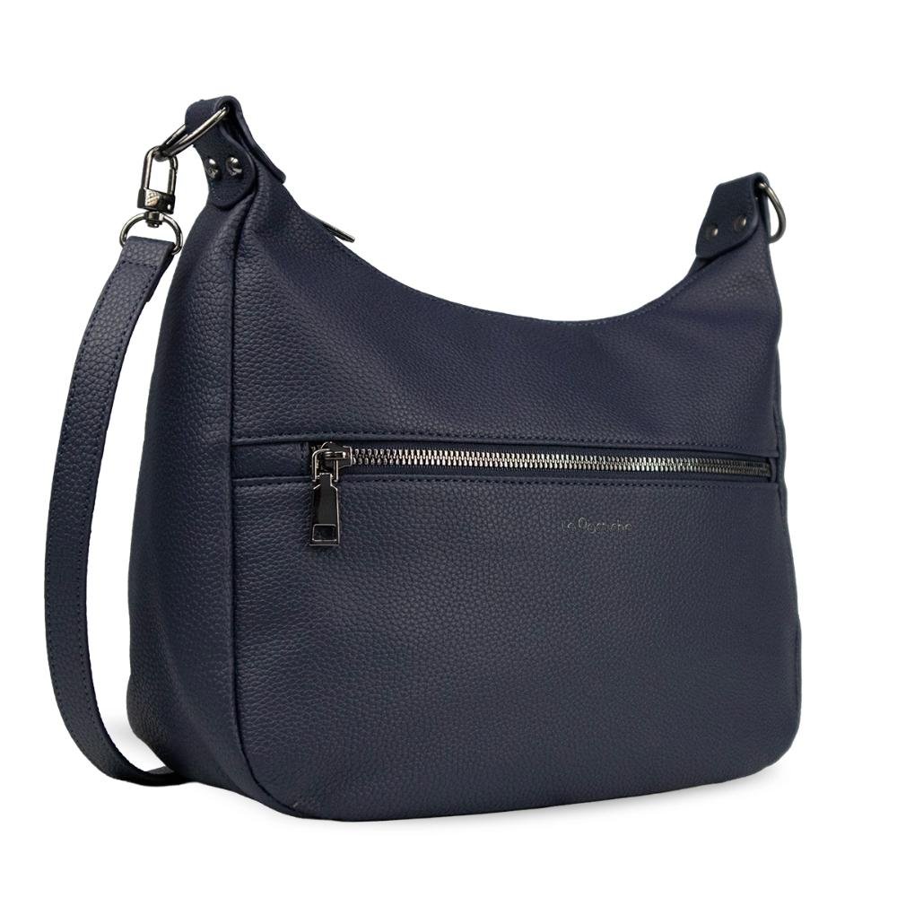 Bolsa Ombro Canoa Floater Le Postiche Azul Marinho 3