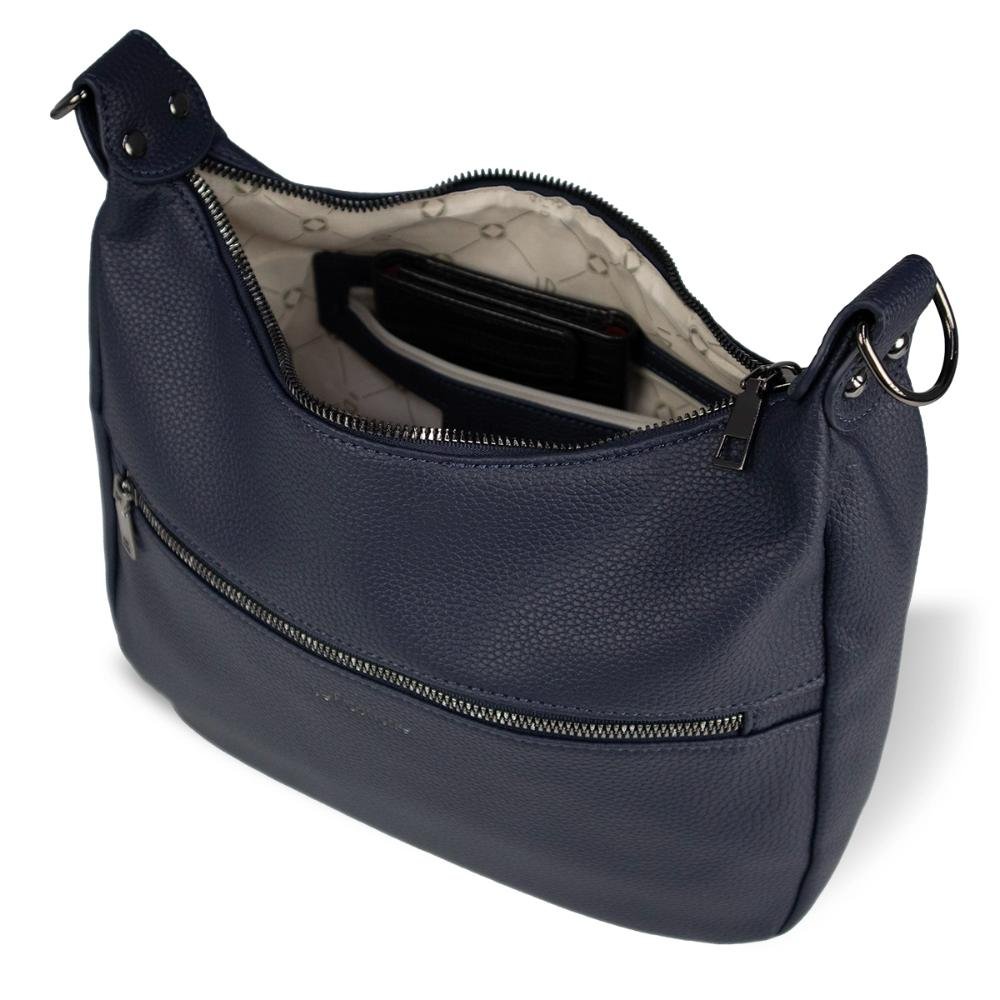 Bolsa Ombro Canoa Floater Le Postiche Azul Marinho 5