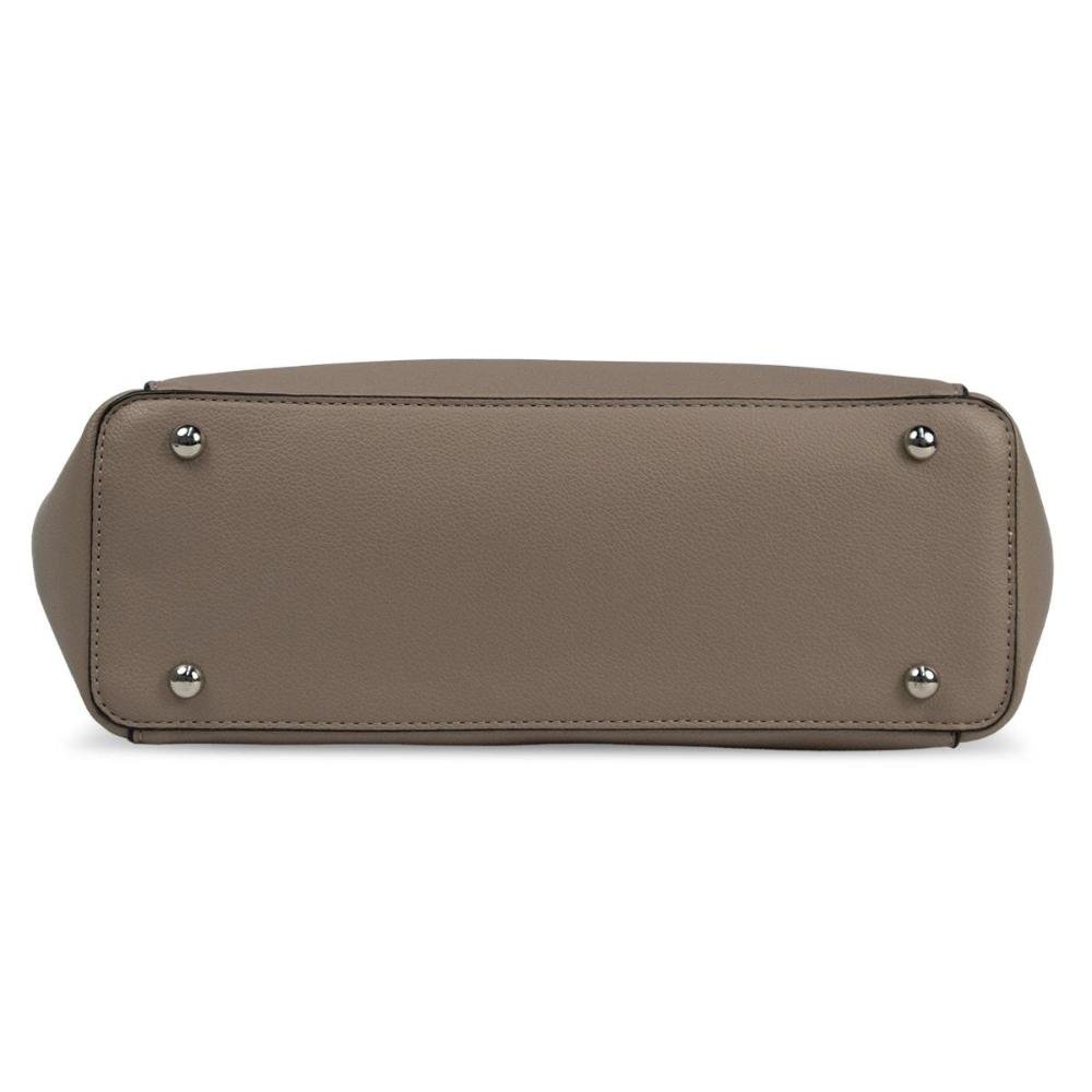 Bolsa Ombro Feminina Tote Minifloater Le Postiche Bege 3