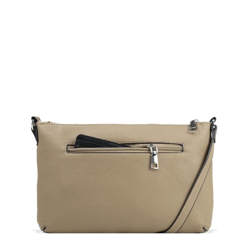 Bolsa Transversal Feminina Minifloater Le Postiche Bege 4