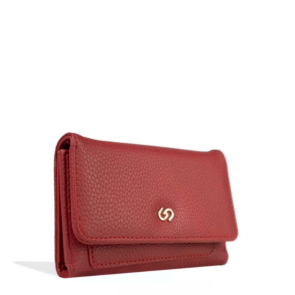 Carteira Feminina com Tampa Gash Vermelho 2