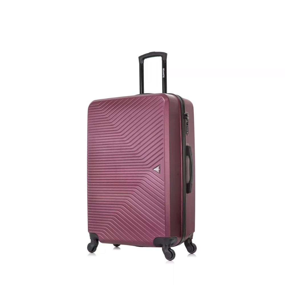Mala Grande 32kg TSA Giro 360º Valence Lock Seanite Vinho 2