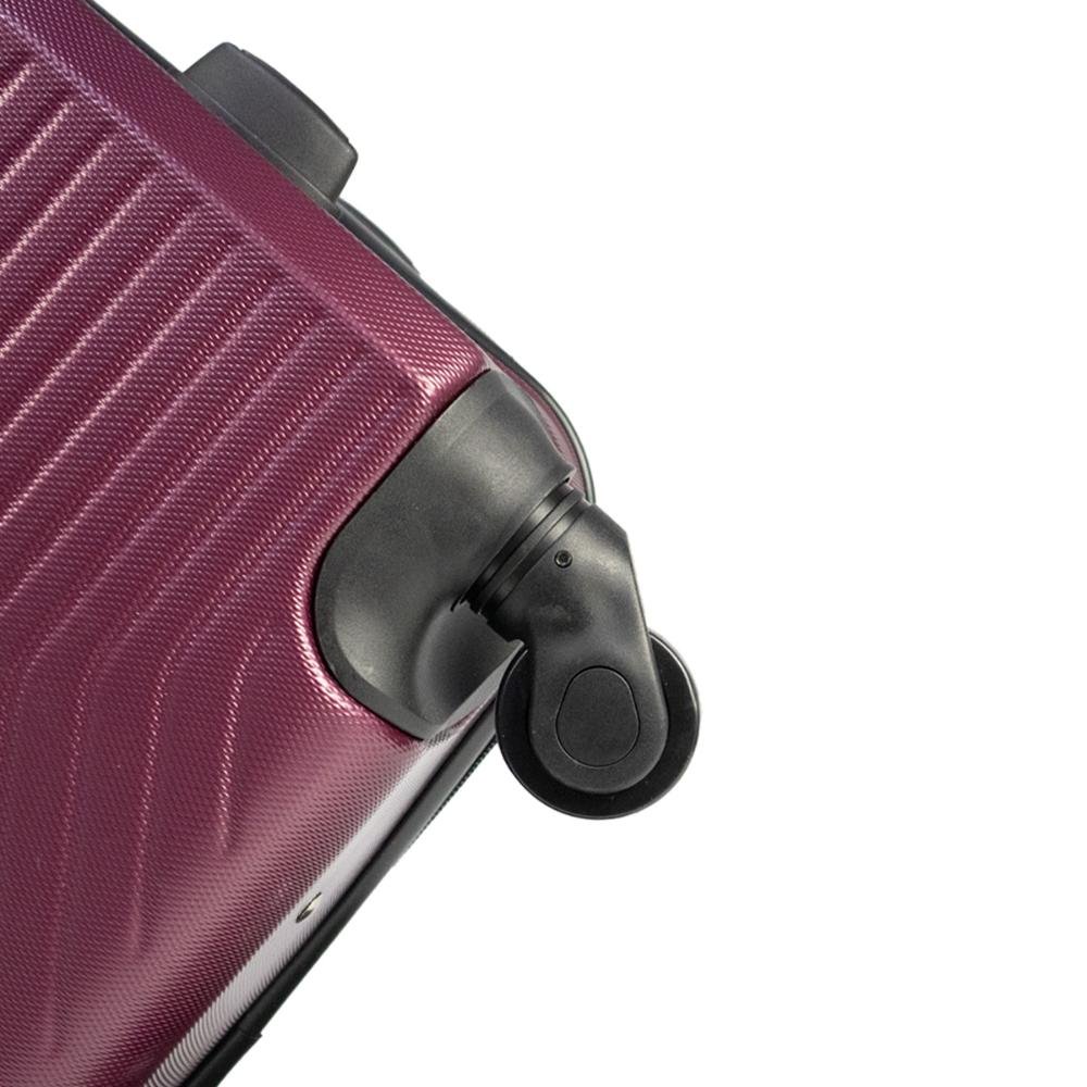 Mala Grande 32kg TSA Giro 360º Valence Lock Seanite Vinho 11