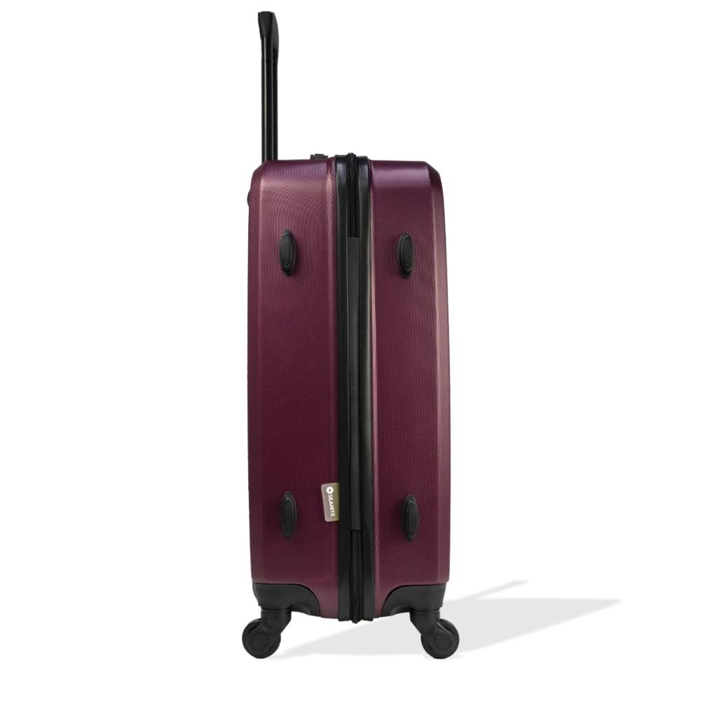 Mala Grande 32kg TSA Giro 360º Valence Lock Seanite Vinho 7