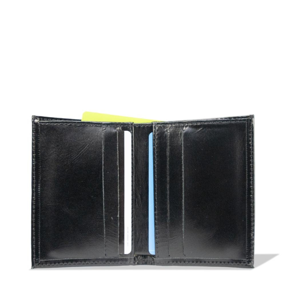 Porta Documentos Masculina Em Couro PC127-2A Stradda Preto 2